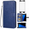 thumbnail image 1 of Mobile Phone Cover for Samsung S7 Edge Plus, Cover Premium Pu Leather Tpu Flip Cover Magnetic Closure Card Compartment Stand Function Wallet with Lanyard Protective Cover, 1 of 7