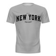 thumbnail image 4 of Men Casual Graphic T Shirt Fashionable Streetwear Top Everyday Wear, XXXL, Grey, 4 of 4