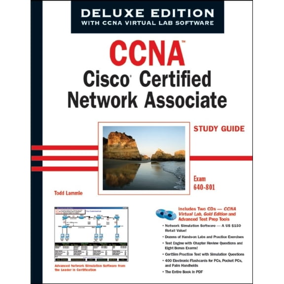Pre-Owned CCNA Cisco Certified Network Associate Study Guide, Deluxe Edition (Hardcover) 0782143148 9780782143140
