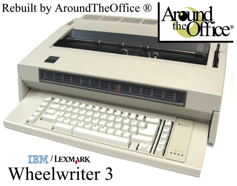 Ricondizionato IBM LEXMARK wheelwriter 3 macchina da scrivere Wide CARROZZA correzione automatica 