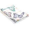 thumbnail image 3 of Spring Colored Butterflies Tapestry Wall Hanging Tapestries Happy Colorful Hippie Psychedelic Art Polyester Carpet Wall Decorative for Living Room Bedroom 60x51inch, 3 of 7