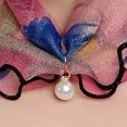 thumbnail image 4 of Neck Scarf Lightweight Soft Versatile Loop Scarf Head Wrap Scarf for Women Lady, 4 of 10