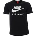 thumbnail image 2 of Nike Men's T-Shirt Air Max Slim Fit Athletic Short Sleeve Crewneck Work Out Tee, White, S, 2 of 4