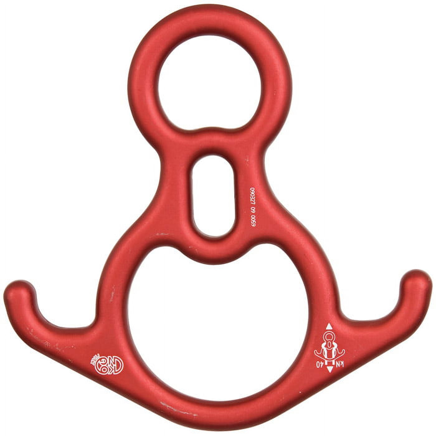 Kong Kong Rescue 8: Premium Aluminum Polished Belay, Rappel & Ascend Device