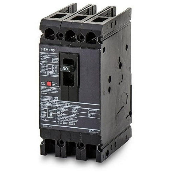 Siemens HED43B030 3 Pole 30 Amp 480v Sentron Circuit Breaker HED HED4