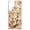 Foyer Floral, variant on Walli Cases Samsung S23 Phone Case with Wallet and Finger Strap - Platinum Python