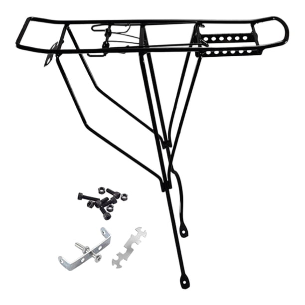 Portabicicletas trasero para niños, portabicicletas, asiento trasero, fácil de instalar y de repuesto Agujero pequeño