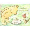 Winnie the Pooh Vintage 'Hipy Papy Bthuthdy Party' Invitations w/ Envelopes (10ct)
