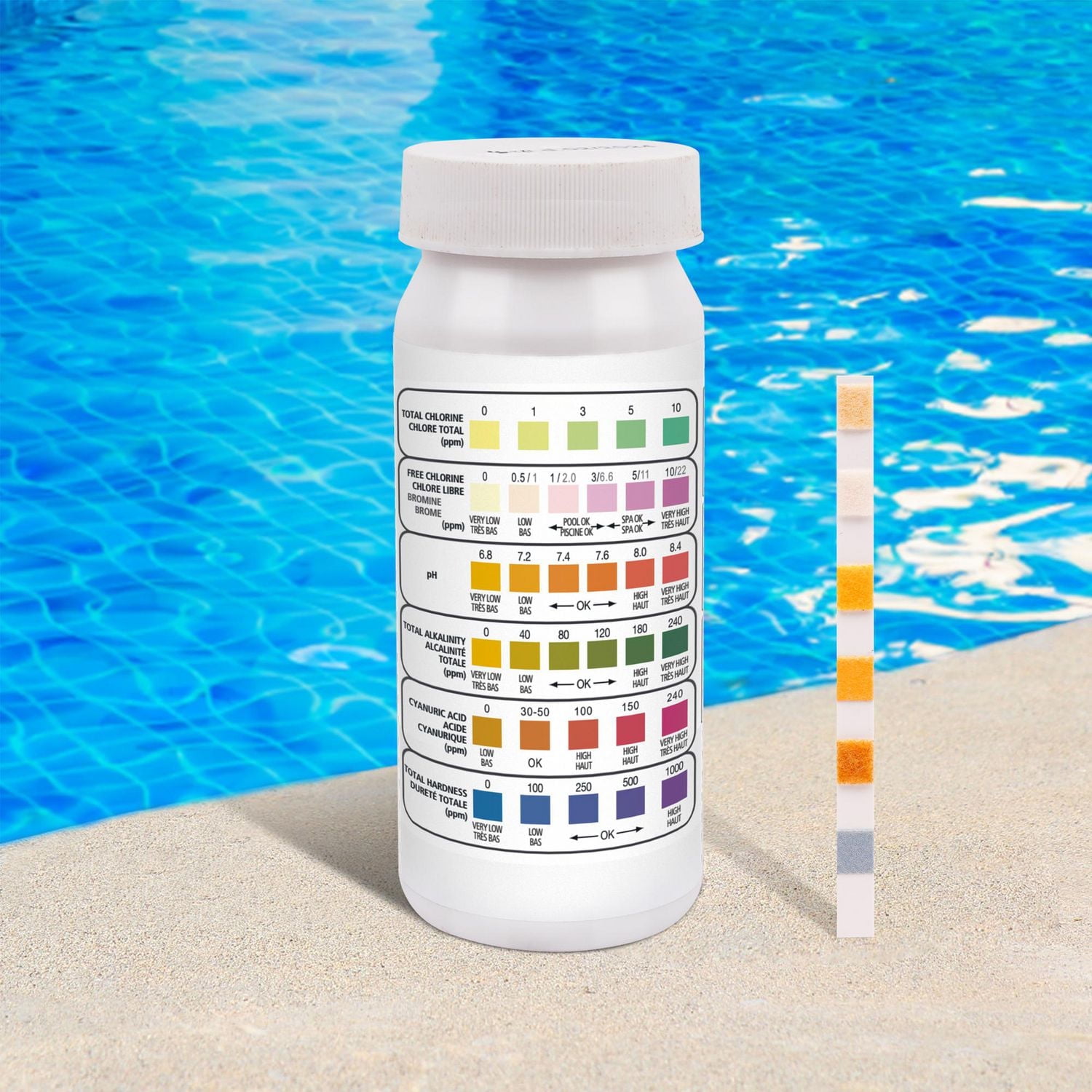 Bandelettes de test 6 en 1 de Mainstays