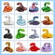 thumbnail image 4 of 3D Printed Snake Toys 3D Printed Animals Snake Pet Movable Joint Fidget Toys， 3D Printed Animals Toy Adults Fidget Toys，3D Printed Fidget Toys for Home Office Decor (17.7‘ 3 Color), 4 of 6