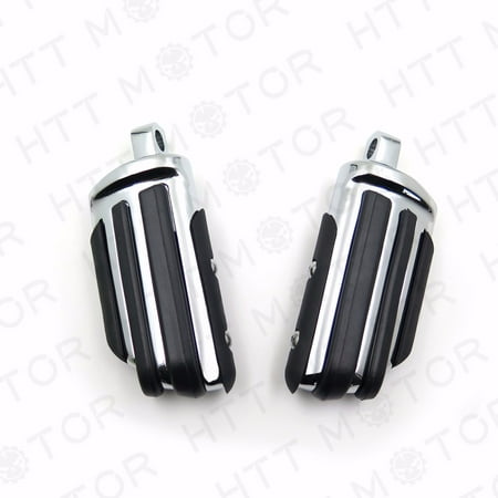 - Pair Motorcycle Foot Pegs Rest Male Mount Peg For Harley Honda Yamaha Suzuki New