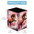thumbnail image 2 of ERJLKXP Small Pen & Pencil Holder for Desk Organization,Galaxy Space Horse Desktop Stationery Storage for Office Supplies and Makeup Brush Organizer, 2 of 6
