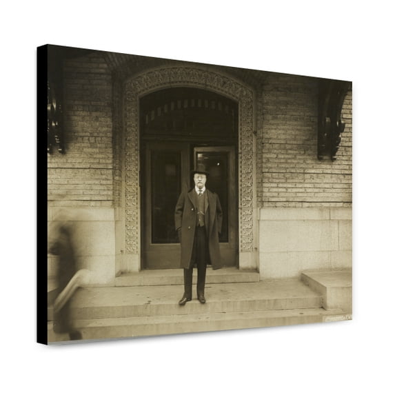 Canvas Print: Theodore Roosevelt, Full-Length Portrait, Standing, Facing Front
