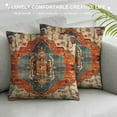 thumbnail image 3 of HENGT  Mohtashan Kashan Persian Rug Print  Throw Pillow Cover Soft Decorative Vintage Throw Pillowcases Cushion Case for Home Decor Living Room Bed Couch Sofa Car Outdoor, 3 of 5