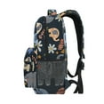 thumbnail image 4 of ALAZA Stylish Backpack Cute Elephants and Floral Elementary Bookbag Personalized Laptop School Bags Travel Daypack, 4 of 6