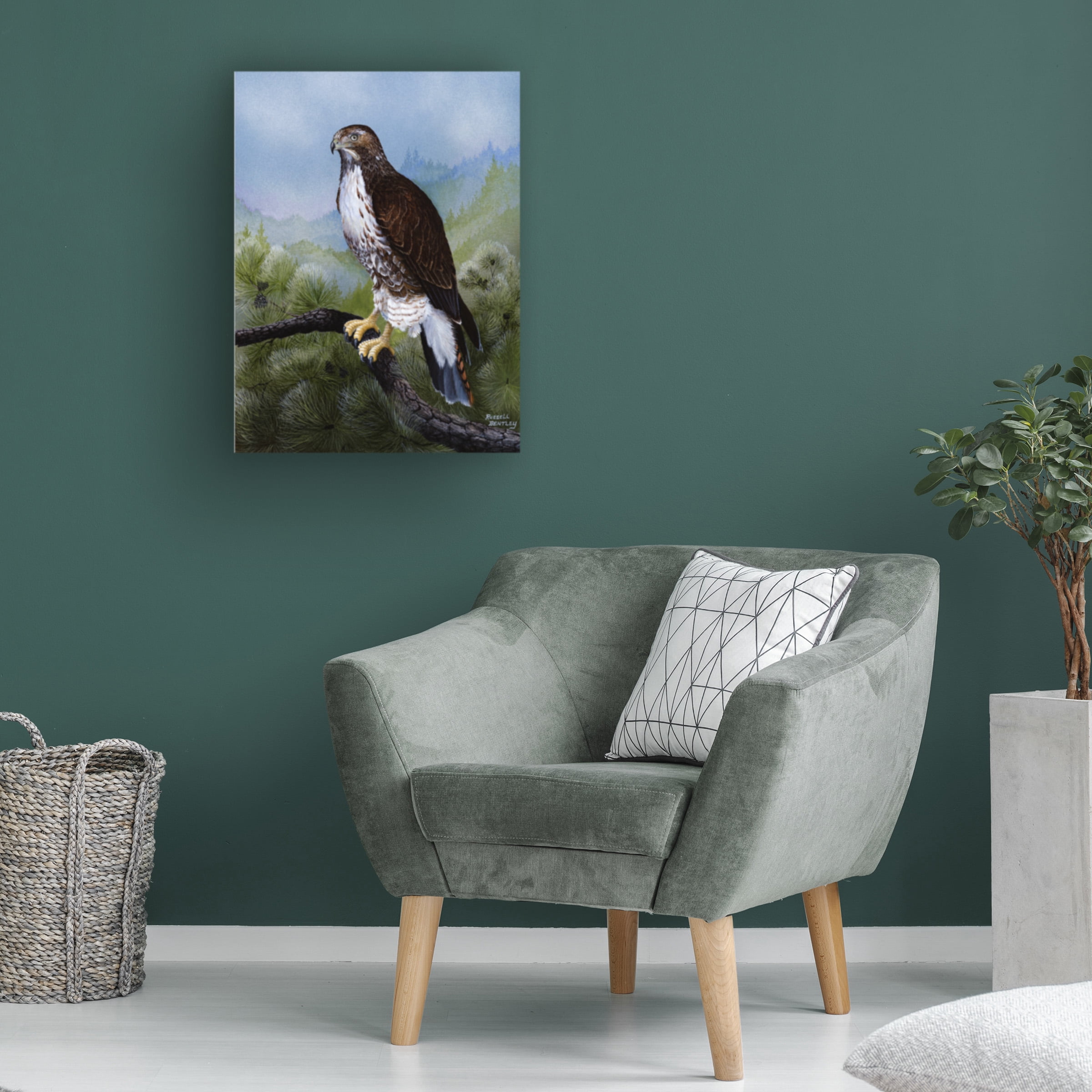 Russell Bentley 'Above and Beyond' Canvas Art