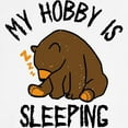 thumbnail image 3 of CafePress - My Hobby Is Sleeping Chill Grizzly Bear Men's Ringer T Shirt - 100% Cotton Ringed T-Shirt, 3 of 4