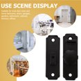 Phlegsive Sliding Barn Door Latch 90 Degree Heavy Duty Gate Latch for