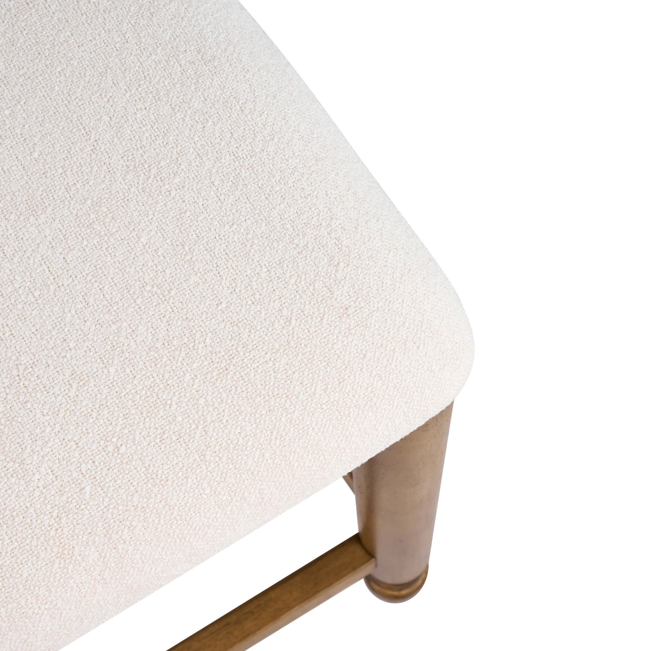 Christopher Knight Home Farmhouse Upholstered Counter Stools with Spindle Legs, Natural+Beige, Set of 4