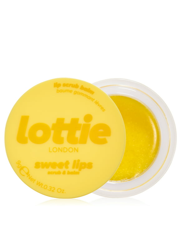 Lottie London, Sweet Lips Balm & Scrub, Mango Sorbet, 9g