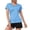 A1 Mint Green, variant on YDTUYT Workout Tops for Women Upf 50+ Quick Dry Short Sleeve Sun Protection V-Neck Lightweight Hiking T Shirts,Running Shirts Outdoor Hiking Tops Active Athletic Gym T Shirts Moisture Wicking Tee