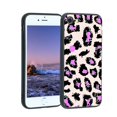 thumbnail image 1 of Compatible with iPhone 7 Phone Case, Leopard-Print-Pink-Purple-Blue-Green-Cute-Aesthetic-5 Case Men Women, Flexible Silicone Shockproof Case for iPhone 7, 1 of 1