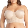 thumbnail image 2 of Elissa Full Bust Longline Strapless Bra, European Nude, 34C, 2 of 8