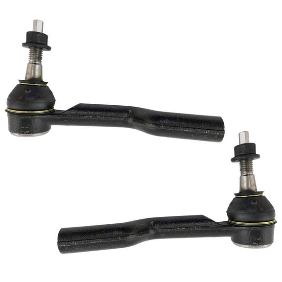 TRQ Front Outer Tie Rod Set Fits Select 2008-2015 Cadillac CTS