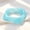 Blue, variant on Colorful Acrylic Resin Chunky Bangle Bracelets for Women, Punk Cuff Wristband Thick Statement jewelry Gifts