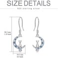 thumbnail image 3 of S925 Silver Lovely Cat Earrings Animal Charm Earrings Stud Earrings For Women Cat Lovers, 3 of 5