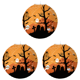 thumbnail image 1 of Linterna Halloween Fantasmas Lindos Papel Suministros (Murciélago Araña), 1 of 3