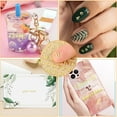 thumbnail image 4 of 18 Sheets Resin Alphabet Number Stickers, Mini Letter Number Stickers with Tweezers, Metallic Letter Sticker for DIY Crafts Scrapbooking and Greeting Cards Gold/Silver (3mm), 4 of 5