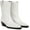 White, variant on Women's Bianca Mid Shaft Western Boot White Leather 9.5M