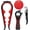 红色, variant on Jar Opener & Bottle Opener Set, Non Slip Lid Grip Remover, Multi Kitchen Tool for Seniors, Arthritis, Weak Hands(Red)