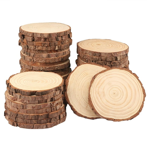 Madera de pino natural GNIEMCKIN de 4,7 a 5,5 pulgadas, 40 unidades
