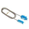 thumbnail image 1 of Flexible Pipe Cleaning Brush, Fish Tank Cleaning Tool Bendable Easy To Use Double Ended Stainless Steel Handle Multipurpose  For Fish Tanks For Pumps Blue, 1 of 8