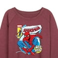 thumbnail image 3 of Marvel Your Friendly Neighborhood Spider-Man - Comic Book Cover - Women's French Terry Pullover Sweatshirt, 3 of 5