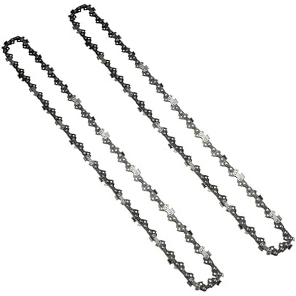 ChainSaw Chains 16 in Fits for Craftsman, Poulan, Ryobi, Echo, Greenworks and More, S56, 3/8" .050" 56-Links -2 Pcs