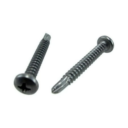 

# 8 X 2 Stainless Steel Pan Head Phillips Drill & Tap Screws (Box of 100)