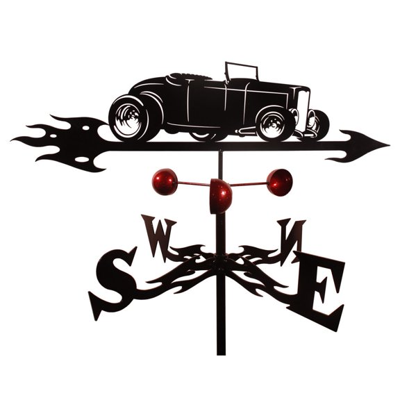 SWEN Products Handmade Highboy Coupe Steel Weathervane