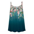 thumbnail image 5 of CYMMPU Clothing for Women Tank Top Printed Spaghetti Strap Loose Camisole Flowy Camis Sleeveless Pleated Tunic Tops Summer Vest Top, 5 of 5