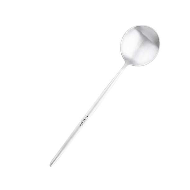 De / de material acero Inoxidable Esmerido Portugués, Apto Para vavajils Nuevo Pta 21.5x 5cm perfecl Cuchara de café de acero inoxidable