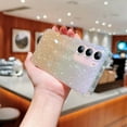 thumbnail image 5 of SaniMore for Samsung Galaxy A53 5G Case, Glitter Gradient Full Camera Lens Protection Luxury Plating Cute Bling Clear Shockproof Slim Phone Cover Shockproof Bumper for Women Girls, Blue, 5 of 9