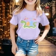 thumbnail image 2 of TZEWGL Chemise Décontractée pour Enfant Imprimé Graphique Col Rond Manches Courtes Vêtements Confortables pour Tout-Petits Taille 12-13T, 2 of 4