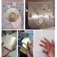 thumbnail image 4 of Copper sheet, brass sheet, 1 piece, metal foil plate, copper metal sheet, craft repairs, 100 mm, 4 of 5