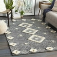 thumbnail image 2 of Cherokee CHK-2300 2' x 3' Rug in Black and Cream, 2 of 7