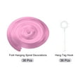 thumbnail image 3 of Uxcell Party Hanging Double Strip Streamer for Birthday,Wedding,Graduation Party with Hang Tag Hook 36Pcs(Light Pink), 3 of 6