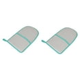 thumbnail image 3 of 2x Guantes de planchación de guantes Vaporizador de planchado Guantes de planchado impermeabilizado Manga de plancha de planchado Mittenas protectores gris oscuro, 3 of 8