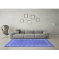 thumbnail image 3 of Ahgly Company Indoor Rectangle Oriental Blue Traditional Area Rugs, 2' x 4', 3 of 4