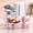 Pink, variant on 150 Pcs 10 oz Mini Cake Pans with Lids Aluminum Foil Baking Cups Disposable Square 4x4 Muffin Pans for Cheesecake Brownie Pudding Dessert Baking